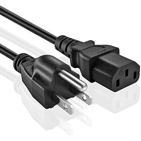 Omnihil 30 Feet AC Power Cord Compatible with Abdtech LCD Portable Projector Cover