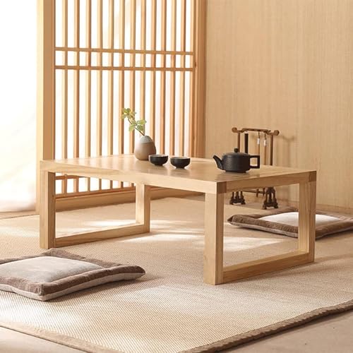 Table à thé en noyer meuble en bois noble de style japonais - 6