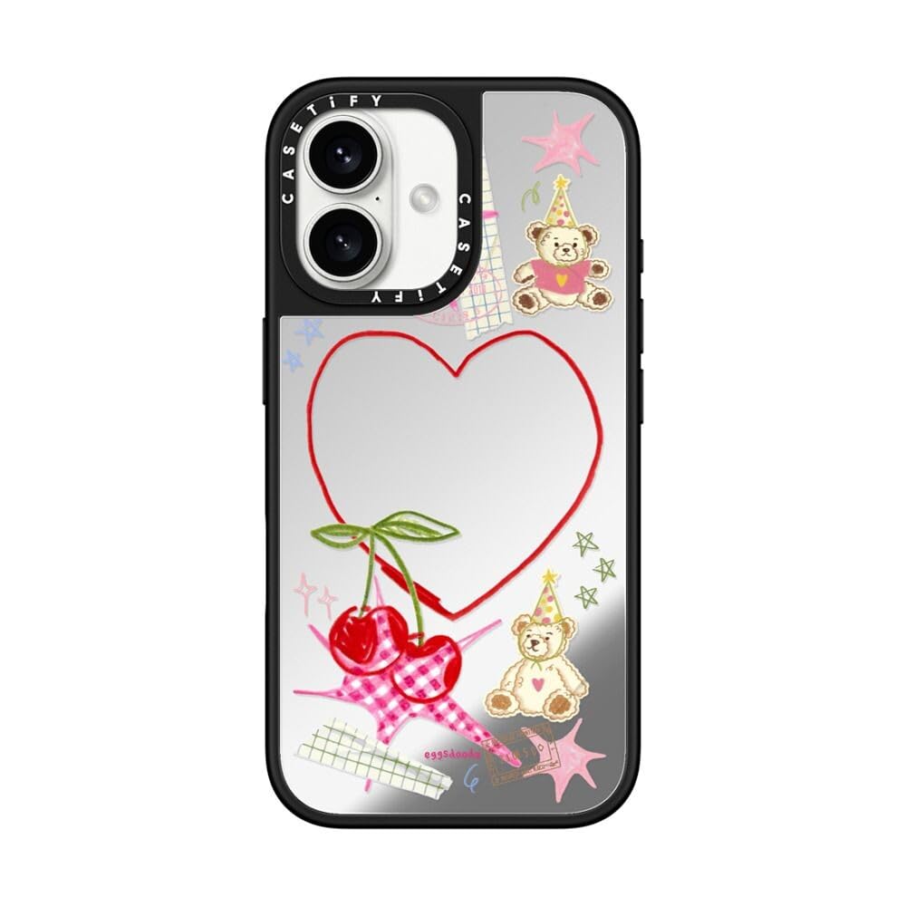 CASETiFY Party People ハードケース iPhone 16 Amazon.com: CASETiFY Mirror iPhone 16 Case [Reflective / 4.9 ft