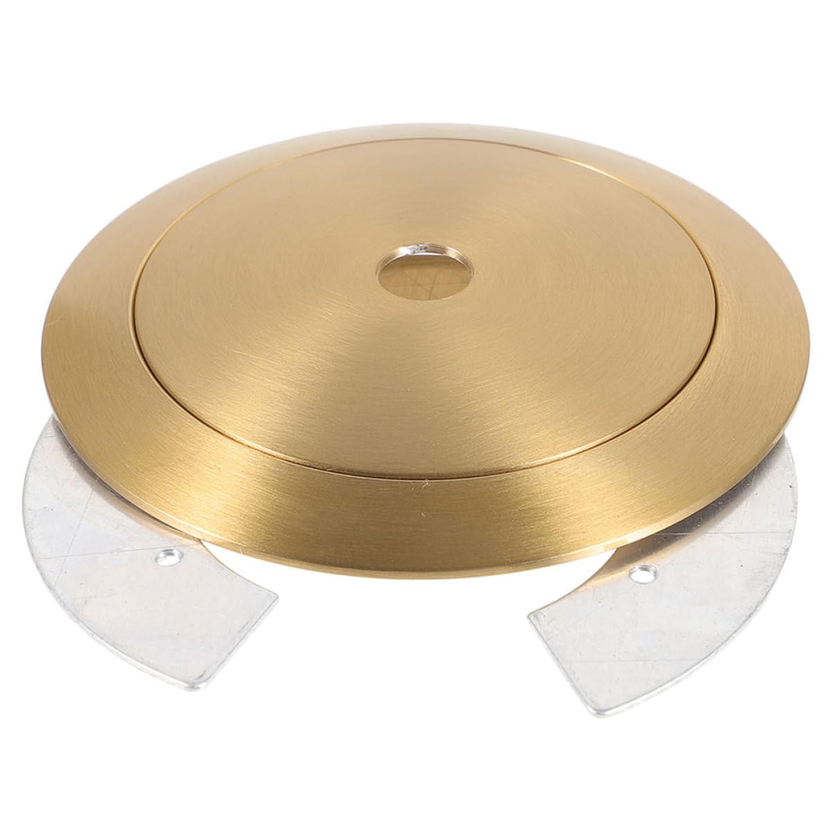 ULDIGI 2 Sets Brass Lamp Shade Collar Ring Golden Ring for Base Lamp Collar Rings for Light Fixtures Lamp Shade Adapter