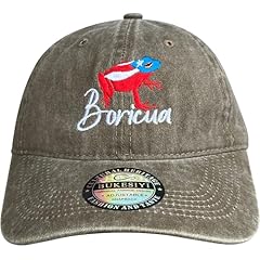 Coqui Frog Boricua (Washed Khaki)