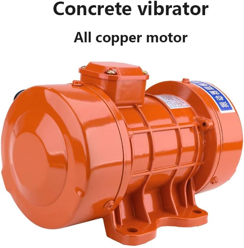 High Power Electric Concrete Vibrator 550W 750W 1500W 2200W, 220V/380V Heavy Duty Vibrating Motor for Flat Plate, Full Copper, 2840RPM, Ideal Construction Tool