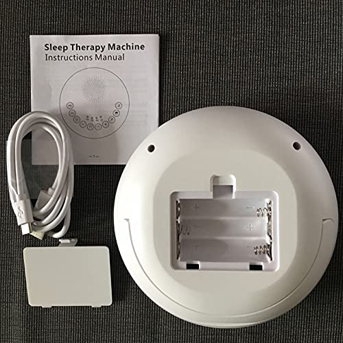 DYNWAVE Máquina de Som de Ruído Branco 6 Nature Sounds Bateria Ou Adaptador Temporizador de Desligam
