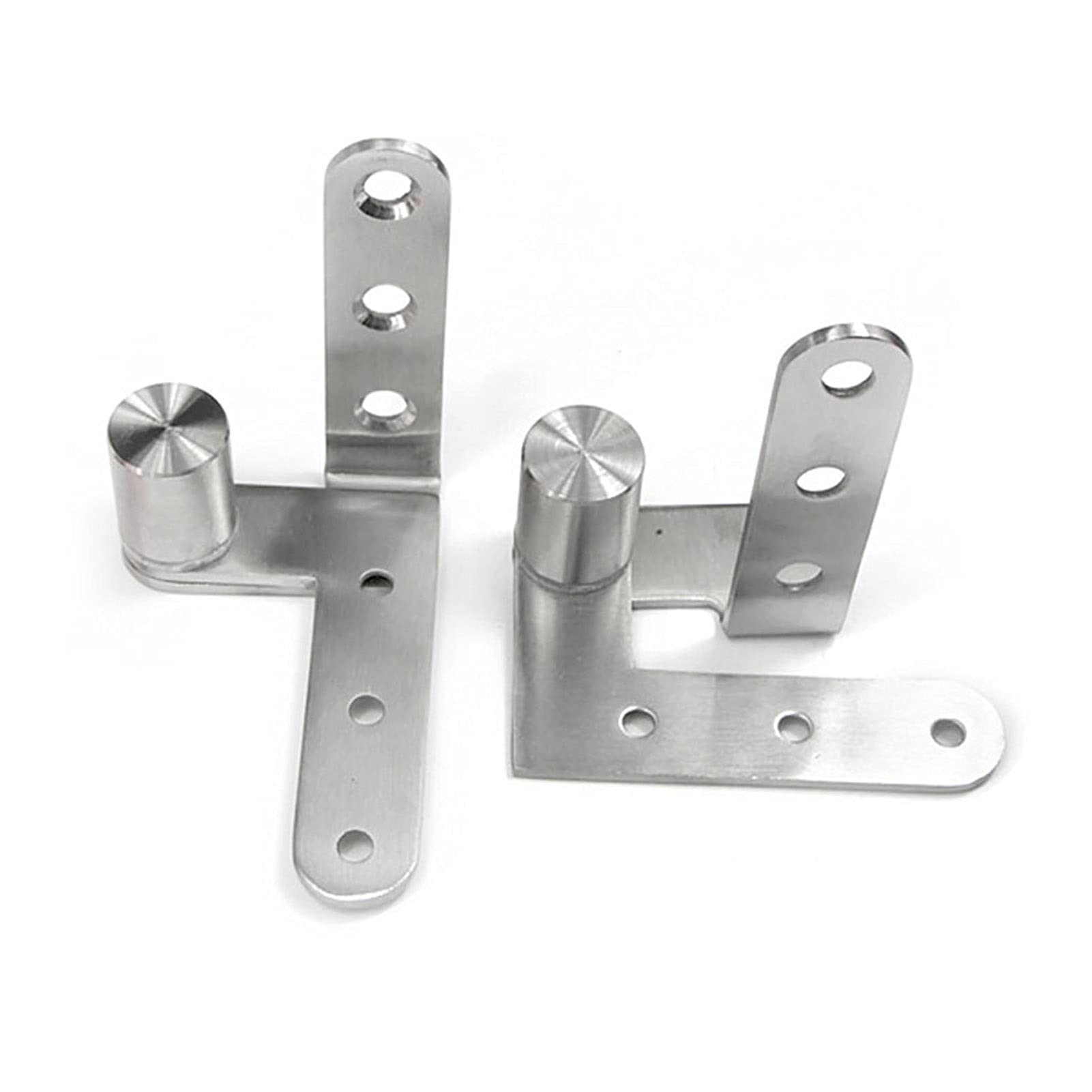 Hidden Hinges Stainless Steel Heavy Duty Pivot Hinge for Load-Bearing Rotation of Door Cabinet Switches Wooden Door Adjustable Gap Shaft Up and Down Door Hinge