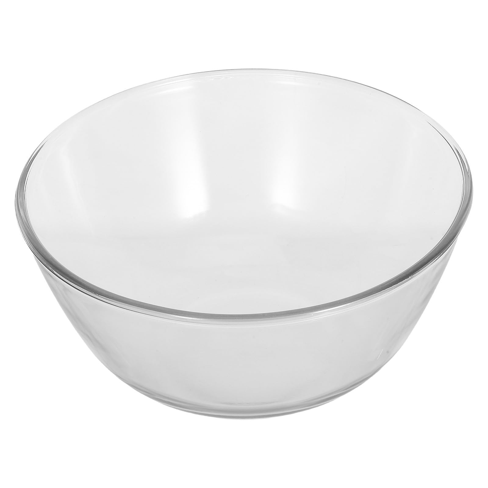 Bol en Verre Borosilicaté Grosse Capacité, Facile à Nettoyer Finition Soignée, Cuisine et Service de Fruits
