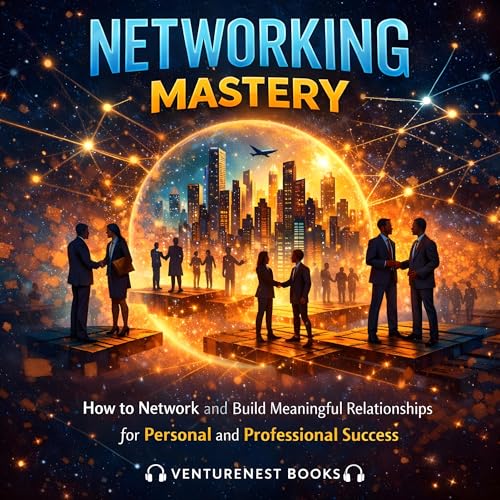 Networking Mastery Audiolivro Por VentureNest Books capa