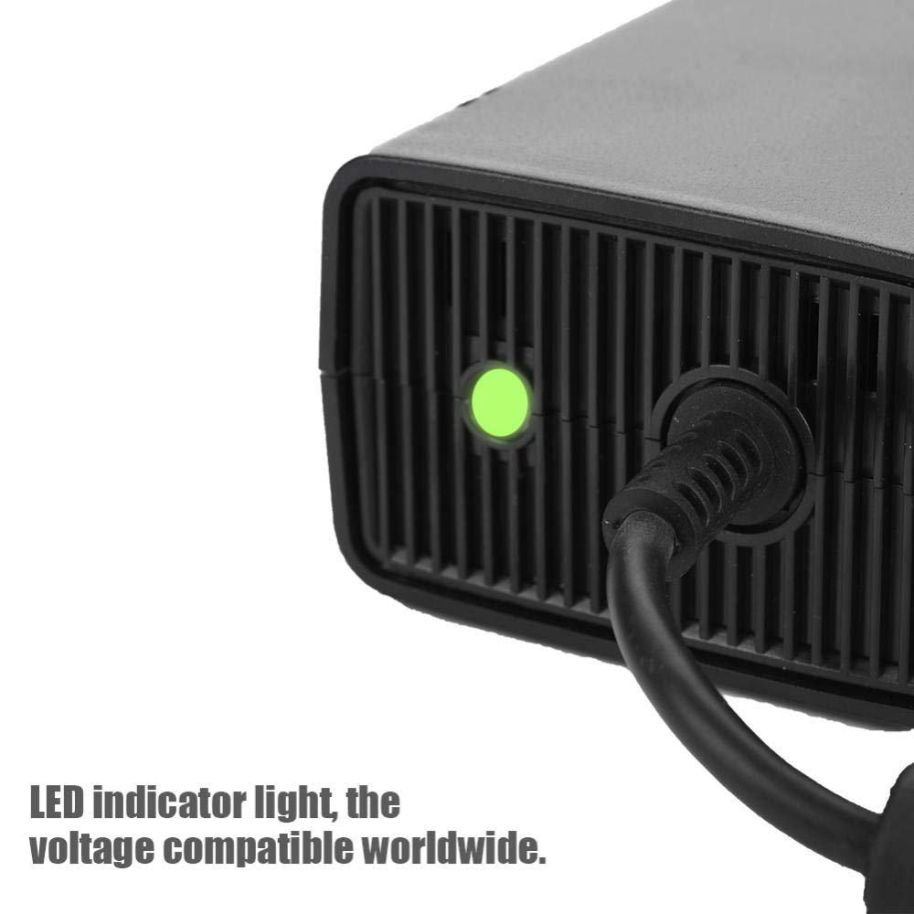 VBESTLIFE Universal Power Supply Brick Charger, Cable de alimentación para 360 Slim (EU)