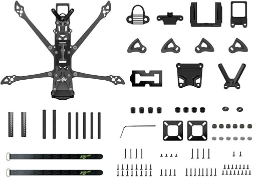 Drone Parts for Flywoo for Explorer LR O3/O4/O4 PRO 4 for Walksnail Frame kit The Ultimate Ultra-Compact FPV Drone DIYO4PRO