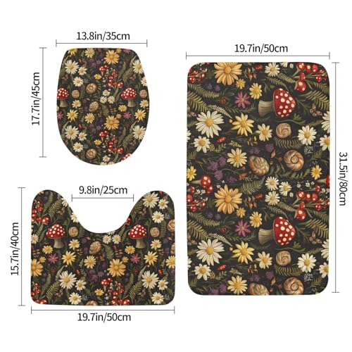 Tapis de bain antidérapant lavable pour sol sec et sécurisé