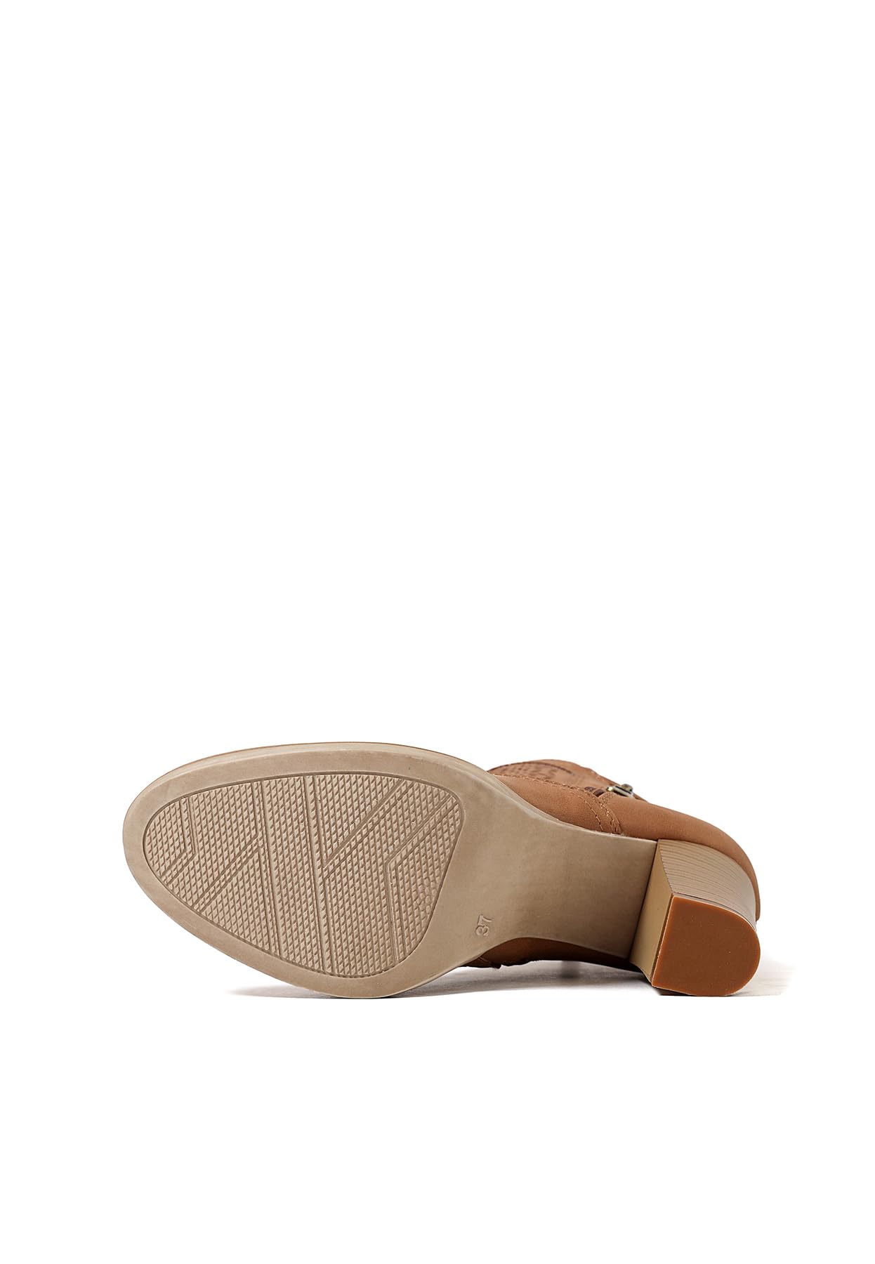 QUEEN HELENA Tronchetti Traforati Stivaletto con Tacco Casual Donna X30-113