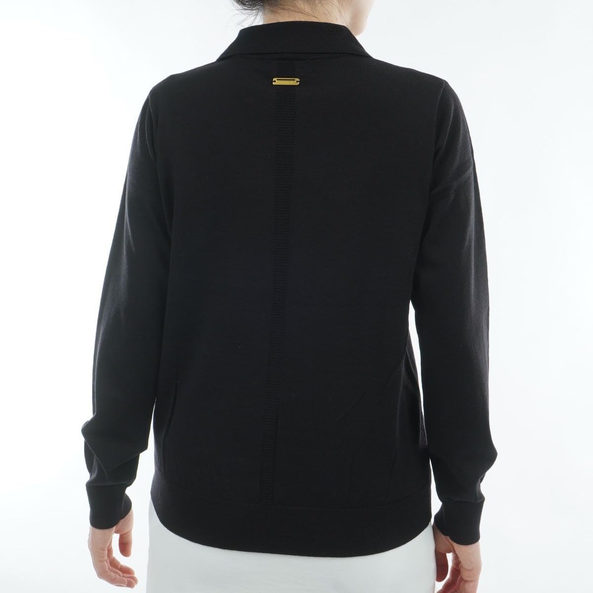 セント・アンドリュース St ANDREWS 中間着(セーター、トレーナー) 天竺襟付き 2WAY プルオーバーセーター レディス