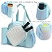 RAINBOW SMILE Crossbody Pickleball Bag with Ice Bag & Ball Bag 3-Piece Sets, Waterproof Pickle Ball Bag Tote Shoulder Bag