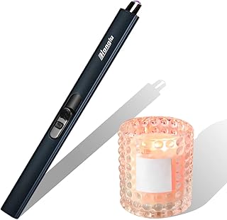 honglu Lighter Electric Lighter, Candle lighters, USB Plasma Long Arc Lighters Rechargeable Lighter Safety Lock for Candle...