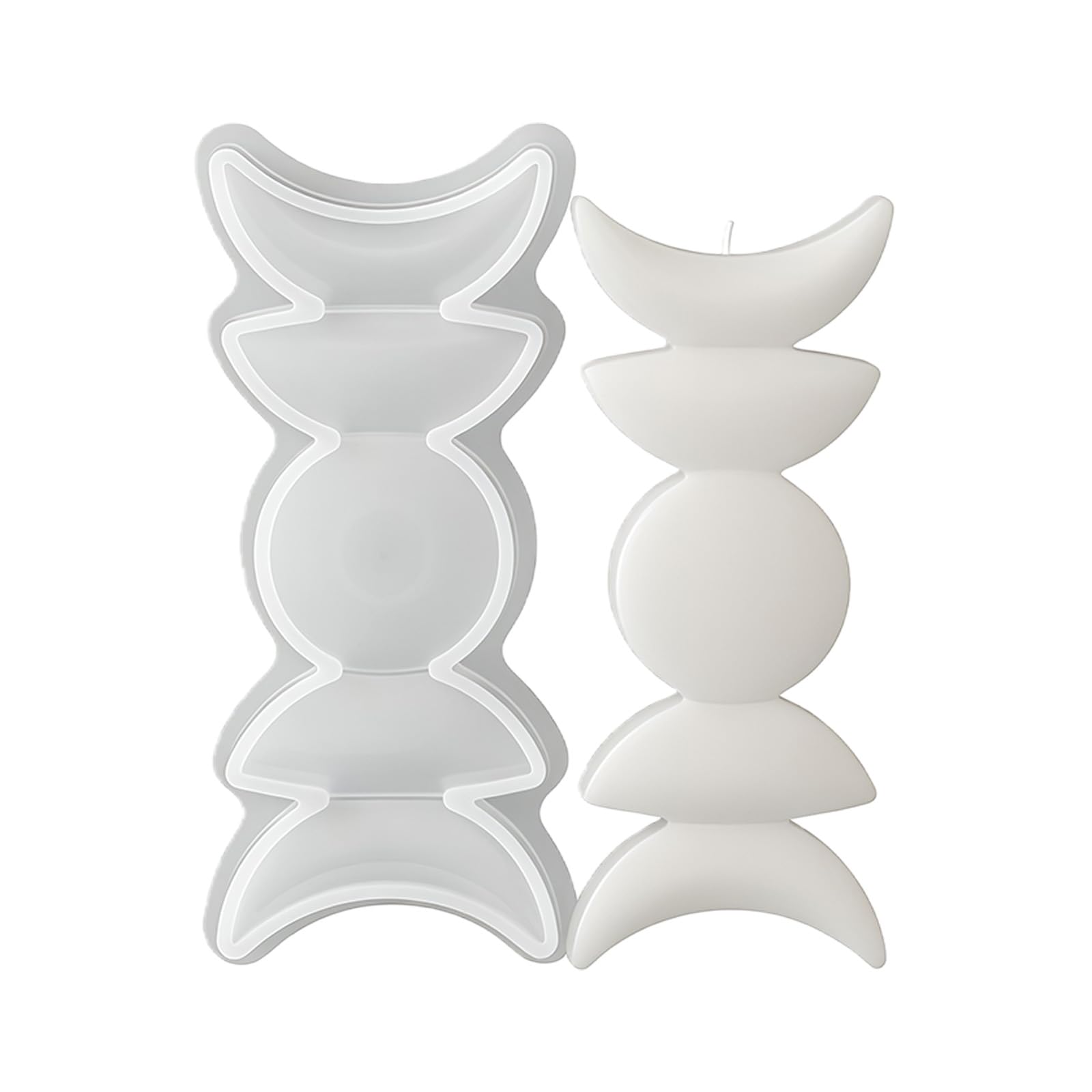 LUCKGONI Sun Star Silicone Candle Mold Heatproof for Resin Casting Handmade Candle Soap Gypsum Ornament Home Decoration