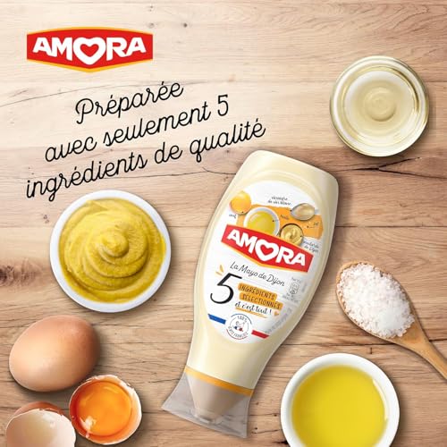 Mayonnaise De Dijon 5 Ingrédients Amora Le Flacon De - vue 5