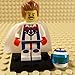 Lego Series 7 Dare Devil Mini Figure