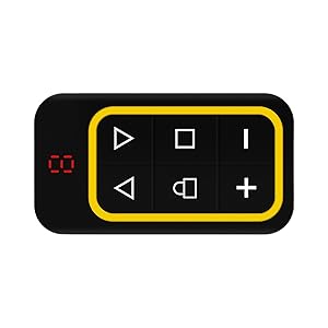 Mando A Distancia para Apertura De Puerta De Garaje, Transmisor Remoto de 6 Botones, Abridor De Puerta De Garaje Y De Entrada, para El Hogar El Exterior Los Apartamentos La Propiedad La Segurid