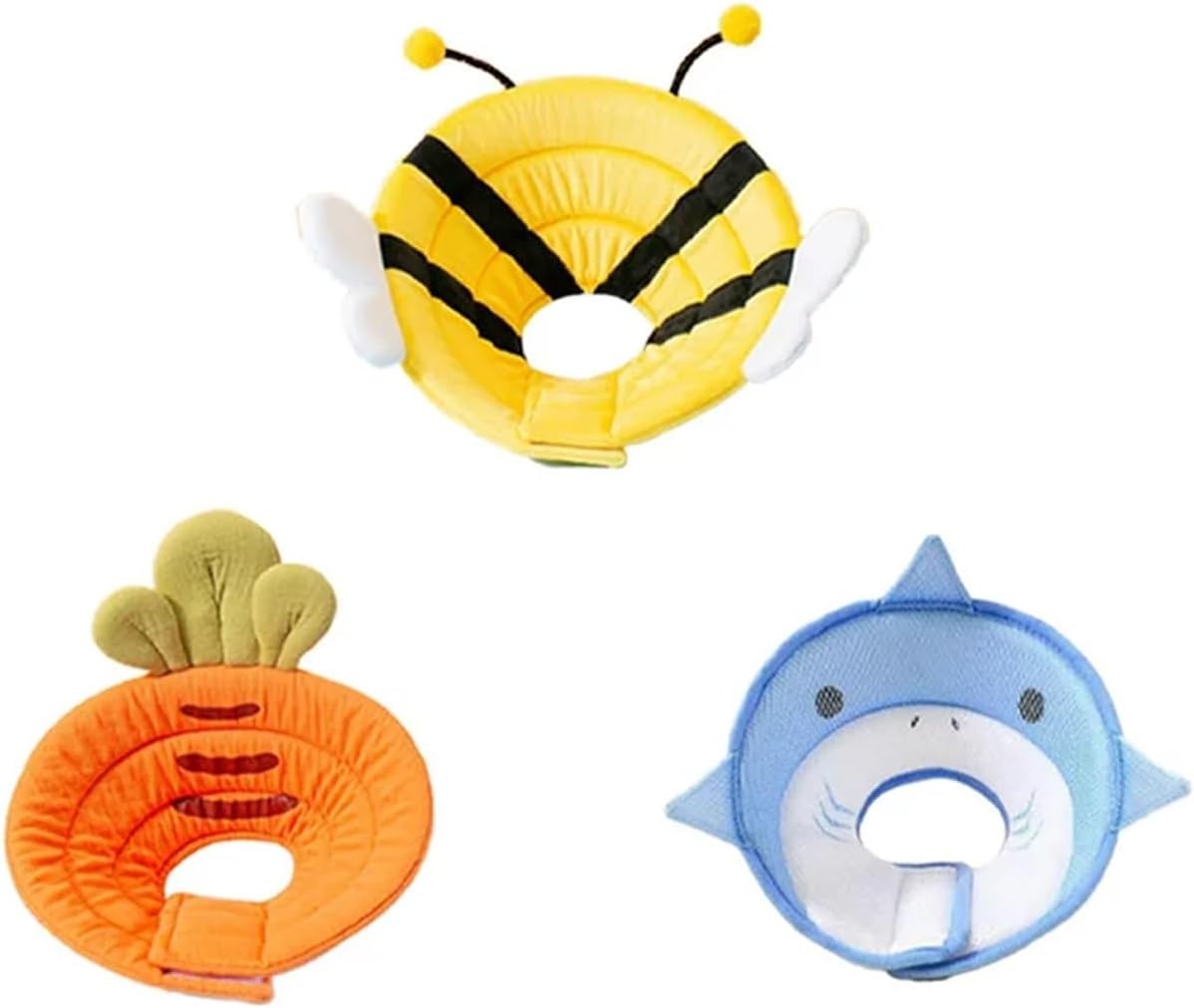 Adjustable Soft Cone for Cats Breathable Recovery Collar to Biting and Licking Post-Surgery Injury Care(3pcs)