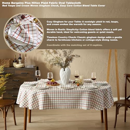 Servilletas de Tela Cuadradas Home Bargains Plus, Set de 8 miniatura 5