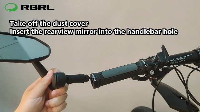 Specchietto Retrovisore Per Bici - Anti Vibrazione, Campo Visivo Ampio, Per Manubrio Sinistro O Destro