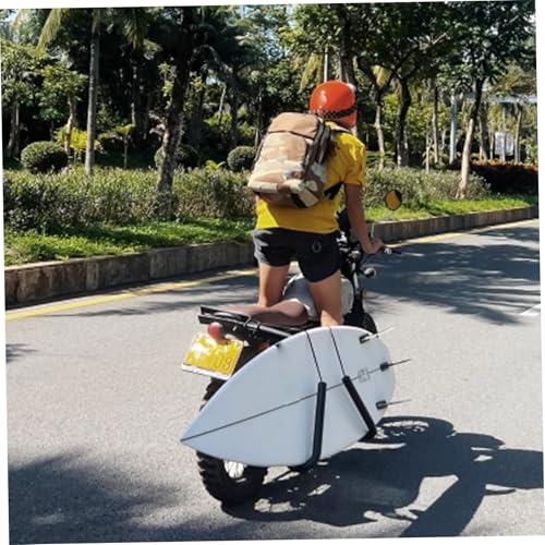 Support surf pour scooter résistant à la rouille en alu réglable