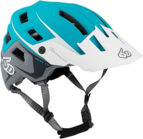 6D Helmets ATB-1T Evo Helmet Aqua/Grey Matte, M/L