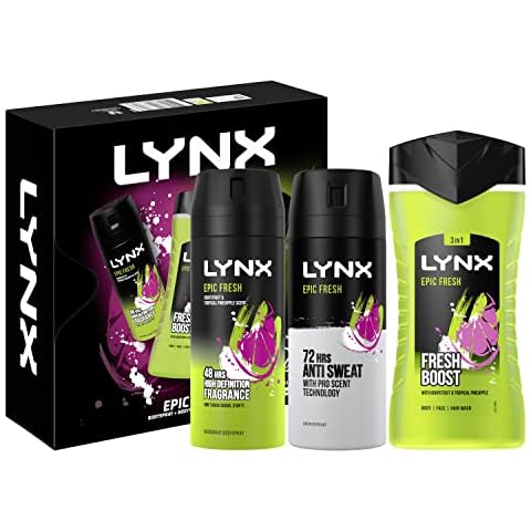 LYNX Epic Fresh Trio Gift Set for Him Cover