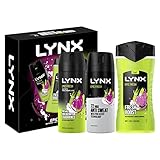 LYNX Epic Fresh Trio bodywash, body spray & anti-perspirant, 3 piece Gift Set him, perfect for his daily routine