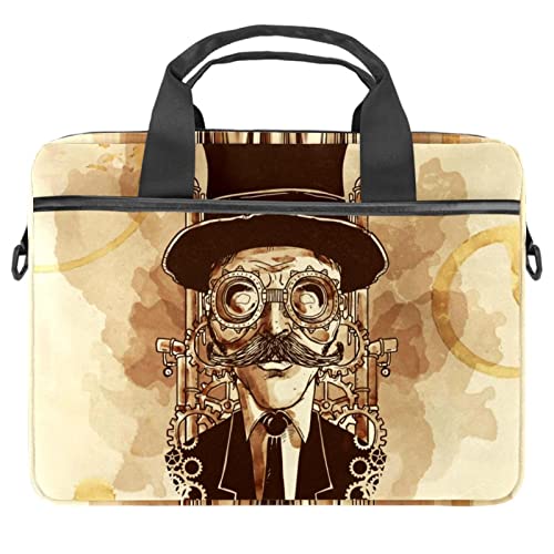 Sac à bandoulière Steampunk 13-14,5 pouces étui ordinateur