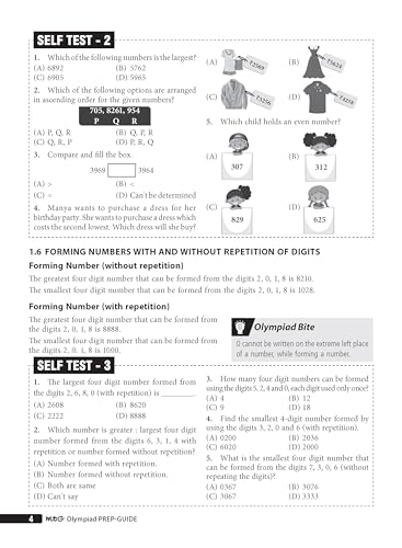 Image of MTG Mathematics (IMO) Olympiad Prep Guide Class 3 | Detailed Theory, Exercise with Self Test For Practice | SOF Olympiad Books For Exam 2026-27 (Useful For Level-1 & 2)