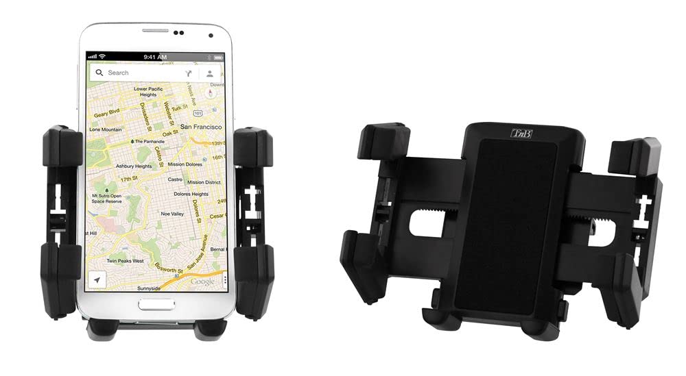 Support Smartphone Pour Grille D'aération De Voiture - Marque EssentielB - Noir - Neuf