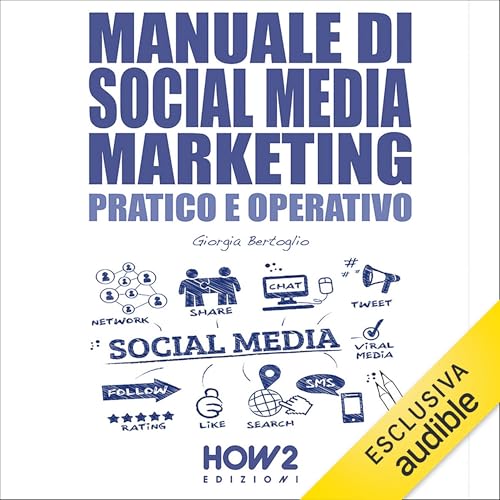 Page de couverture de Manuale di social media marketing