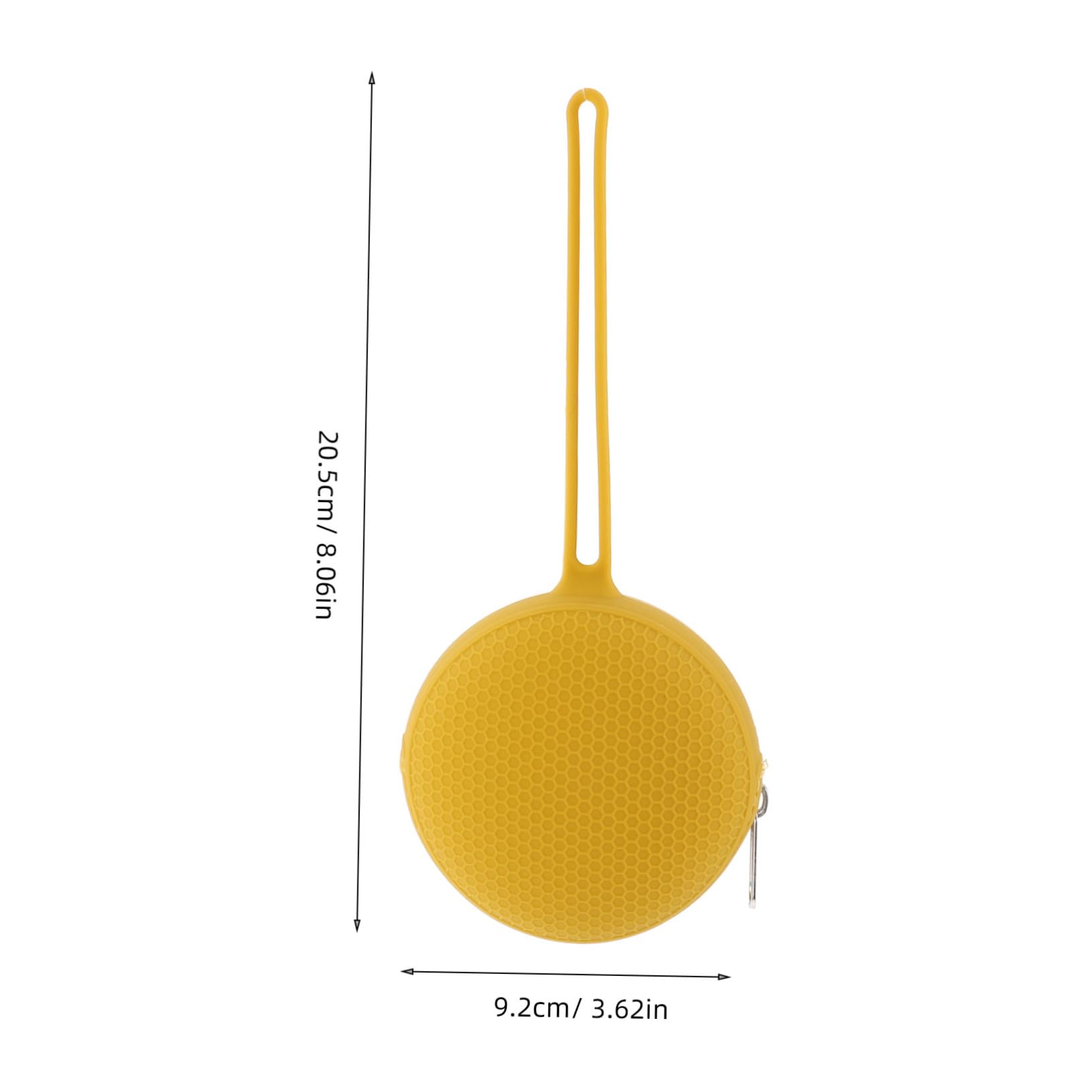 NIYANGLE Female Storage Bag Breathable Carrier for Cups Coins Keys Items Travel Friendly Lightweight Durable Design Honey Honeycomb Texture