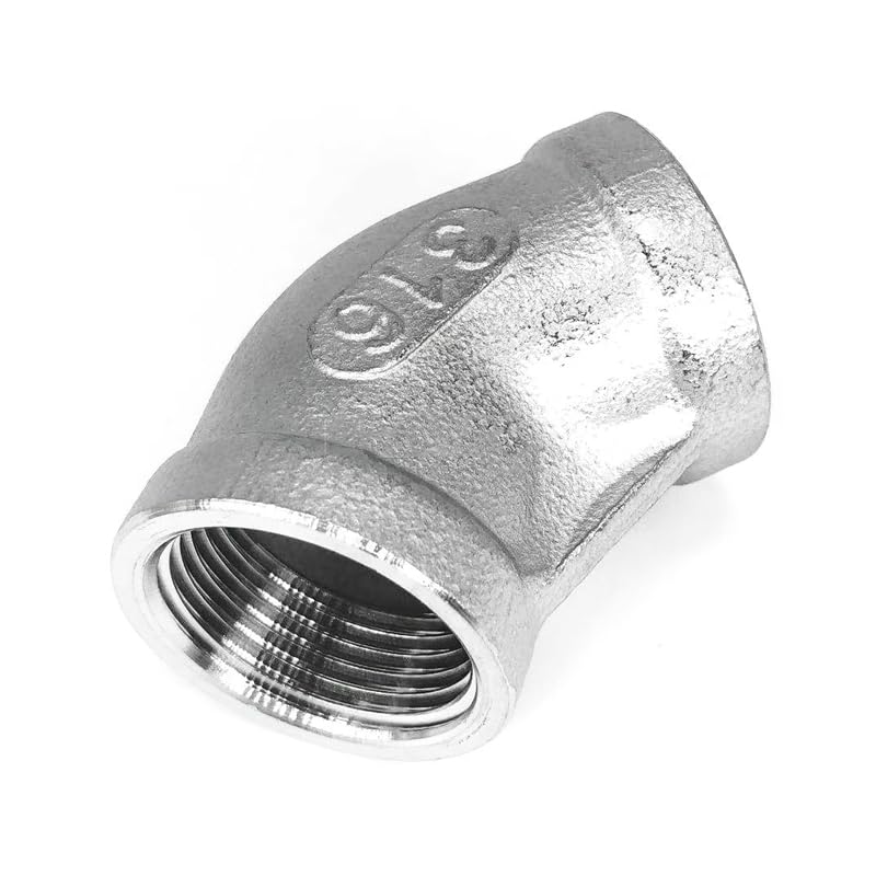 Codo de acero inoxidable 304 de 90 grados con rosca NPT para reformas duraderas en casa 2