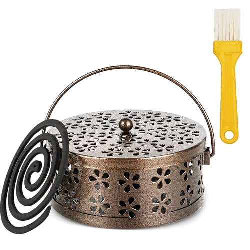 Porta Incienso Antimosquitos,Portable Mosquito Coil...