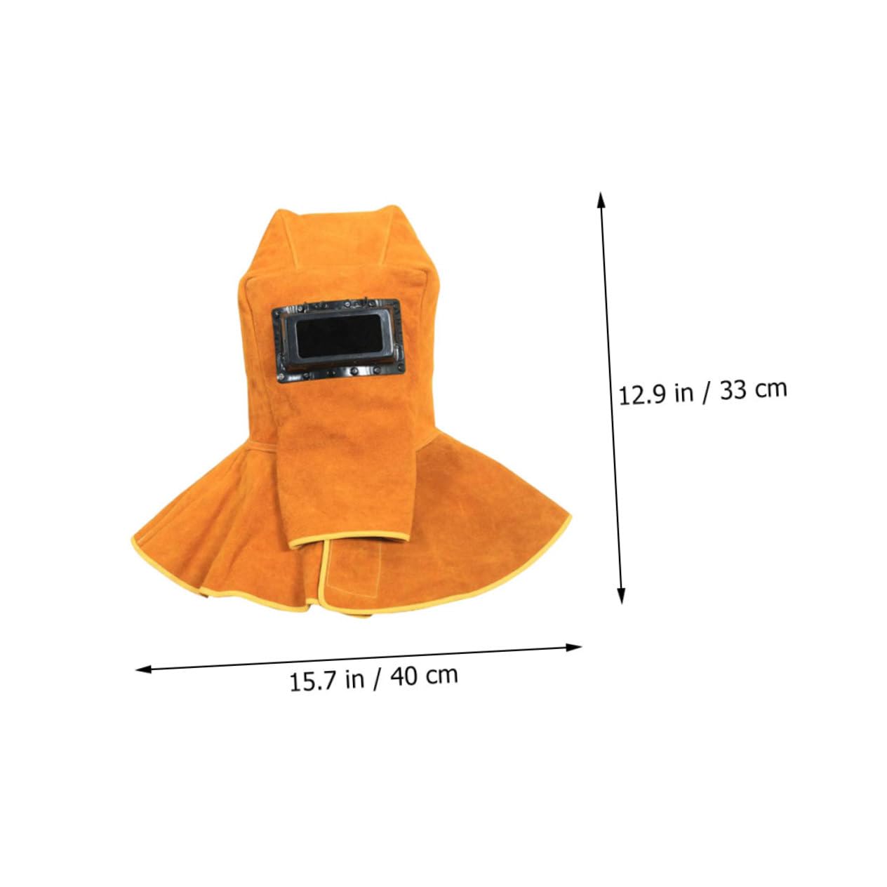 Gorro de Soldador de con Chal Ligero y Resistente para Protección Térmica Soldadura y Trabajos Industriales