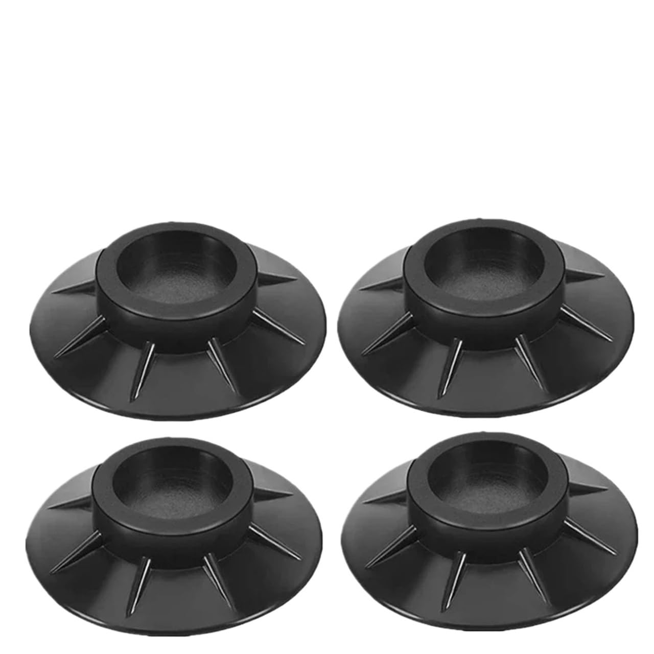 Anti Vibration Feet for Washing Machine 4PCS Anti Vibration Feet Pads Legs Slipstop Skid Raiser Mat For Washing Machine Support Dampers