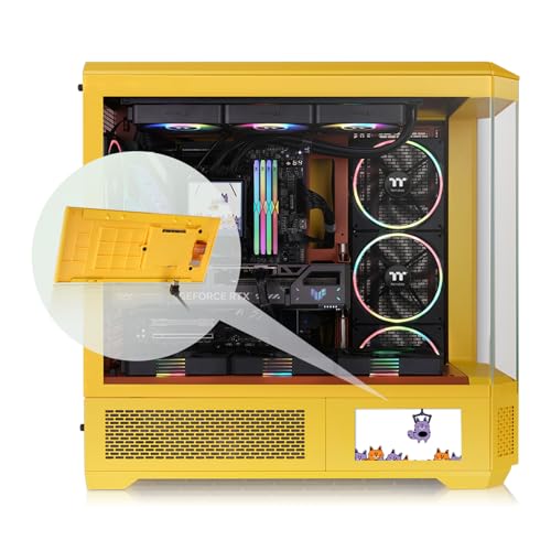 Image of Thermaltake View 600 TG 6.0 Inch LCD Screen Panel Kit; LCD and Panel; 1480x720p; TTRGBPlus 3.0 Supported; Type-C to USB (9-Pin);
