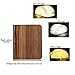 Produktbild Mettime Faltbare LED-Stimmungsbeleuchtung,Buchlampe faltbar Tischlampe aus Holz mit,USB Kabel,Tischlampe Wandleuchte,Innenbeleuchtung,Tisch- & Nachttischlampen , colored black walnut , 2.5*11*14.7cm