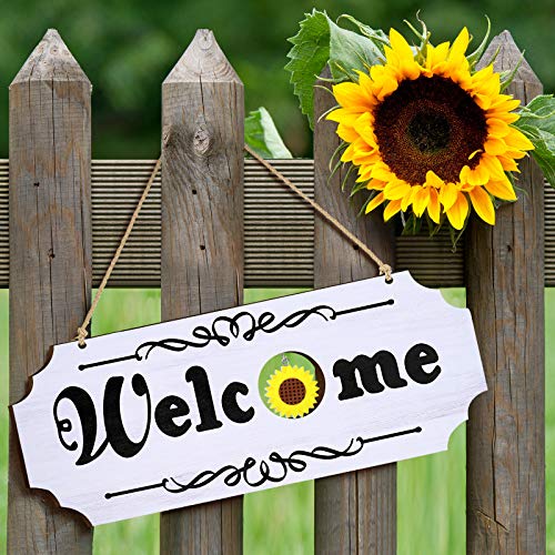 image for Jetec Interchangeable Seasonal Welcome Sign Multipie Holiday Welcome W