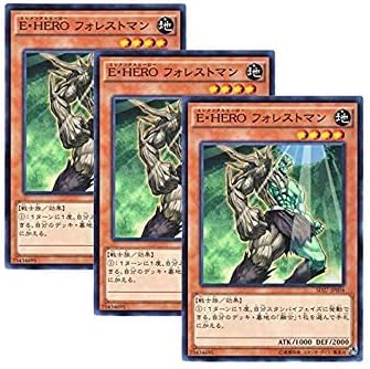【 3枚セット 】遊戯王 日本語版 SD27-JP004 Elemental HERO Woodsman E・HERO フォレストマン (ノーマル)
