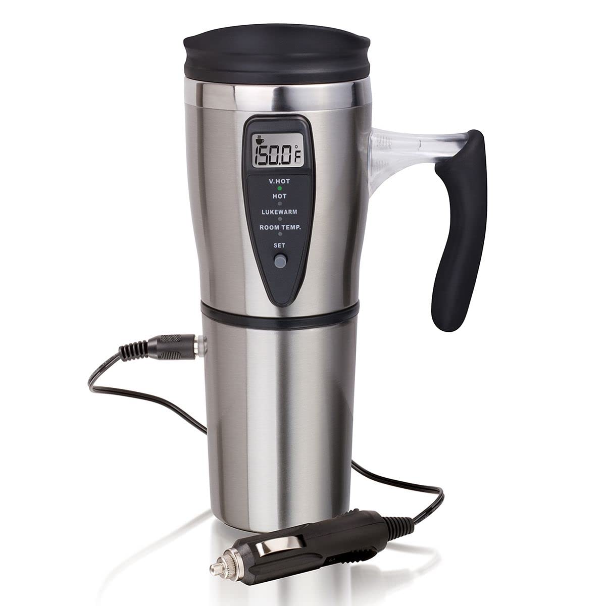 Heated Travel Mug-12v Digital