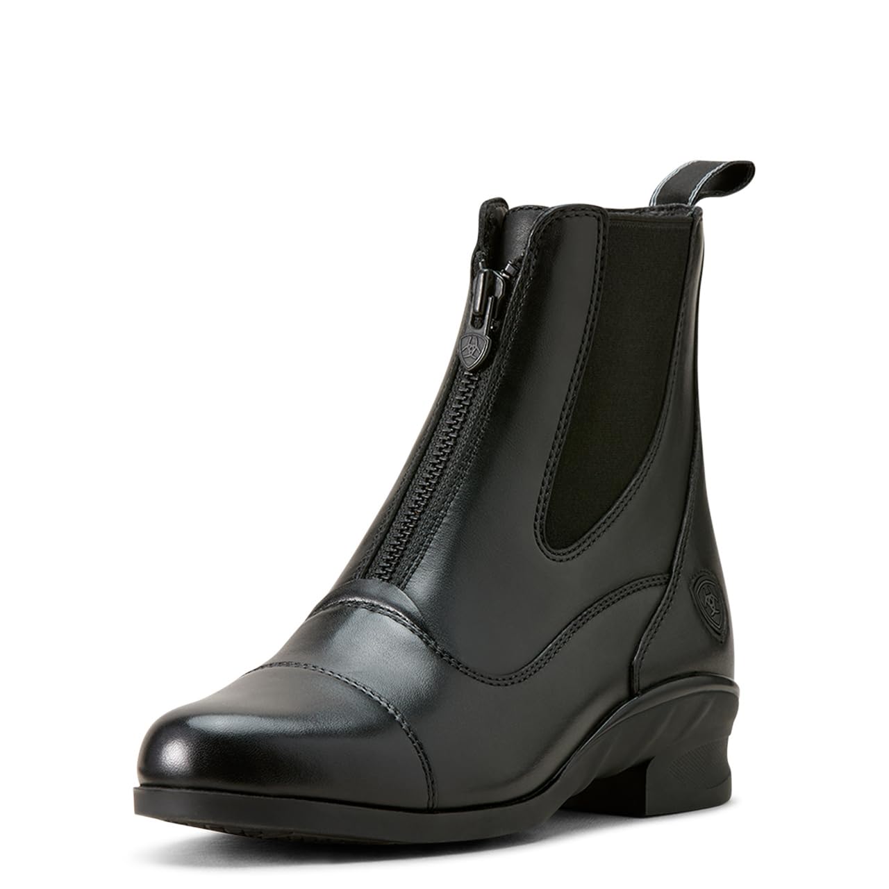 Ariat Womens Heritage Zip Paddock Boot Black 8 5