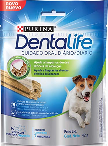 Purina DentaLife Dentalife Cães Raças Pequeno 42G - Caixa C/07 Unidades