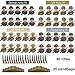 WW2 Military People Building Sets Army Men Action Figures, WW2 Soldier Figures US vs German Army Battle Playset / 100 pcs (40 Soldiers)