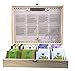 Wissotzky Magic Tea Chest, Gift Box Collection w/ 80 Assorted Teas