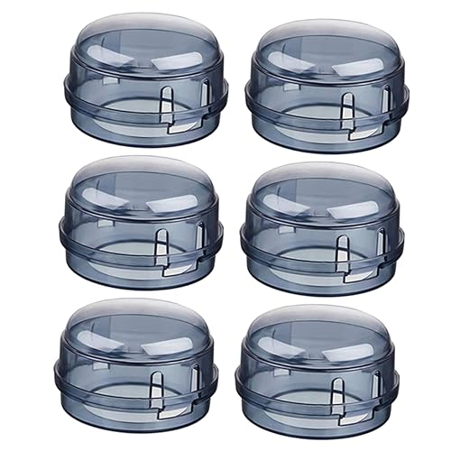 KOMBIUDA 6pcs Stove Knob Covers Gas Covers Gas Protectors Easy Install for Home