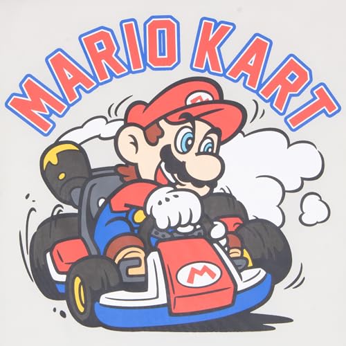 Nintendo Mario Kart Boys Varsity Bomber Jacket Zip-Up Super Mario Graphic Print Jacket for Kids and Toddlers Casual Fashion Coats (Tan, Size 10/12)4