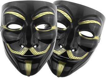 Hacker Anonymous Mask V For Vendetta Mask For Kids Women Men Halloween Party Costume Cosplay