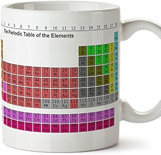Chemistry Mug Cup - Periodic Table - Periodic Table of Elements - Ceramic 11 oz